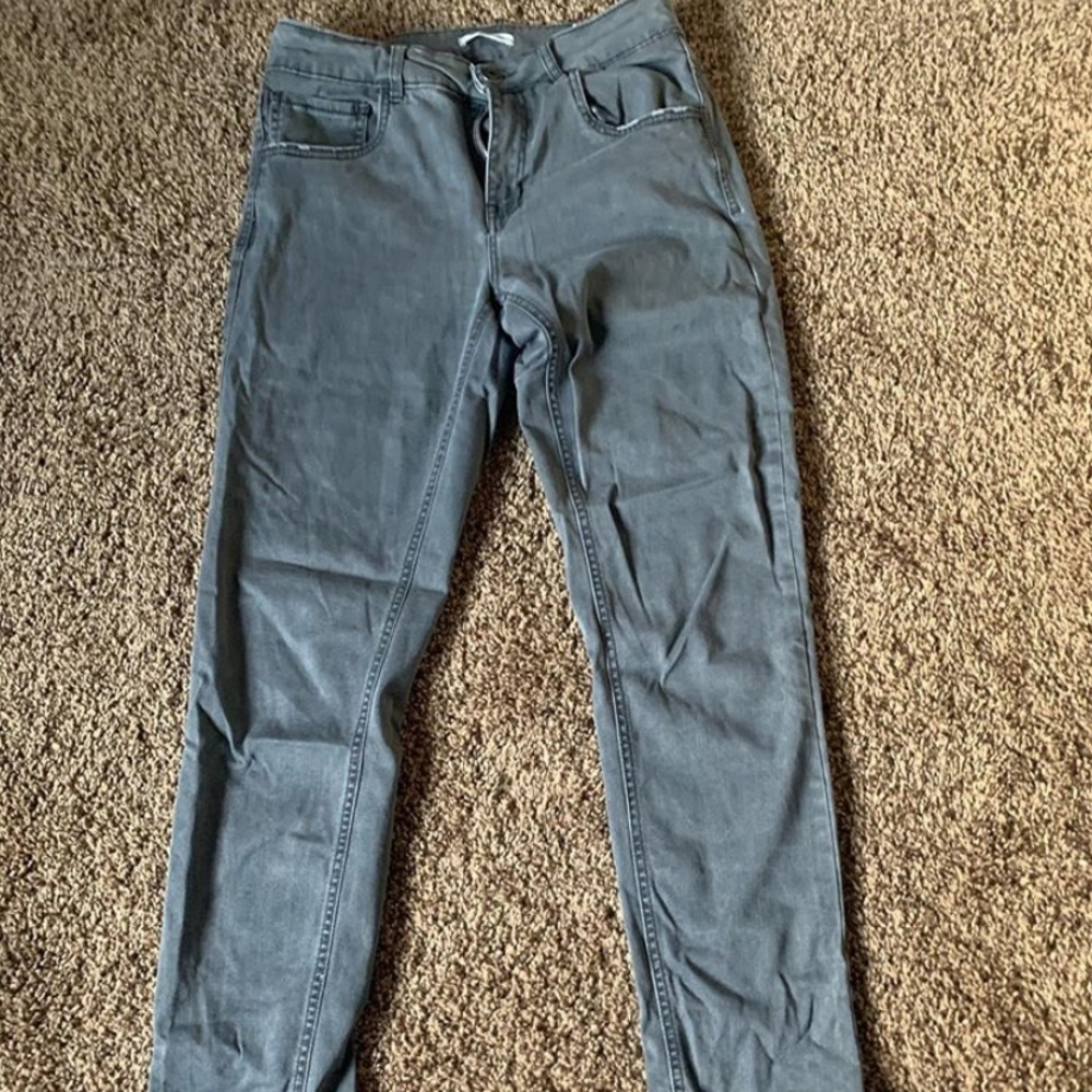 Gray Jeggings
